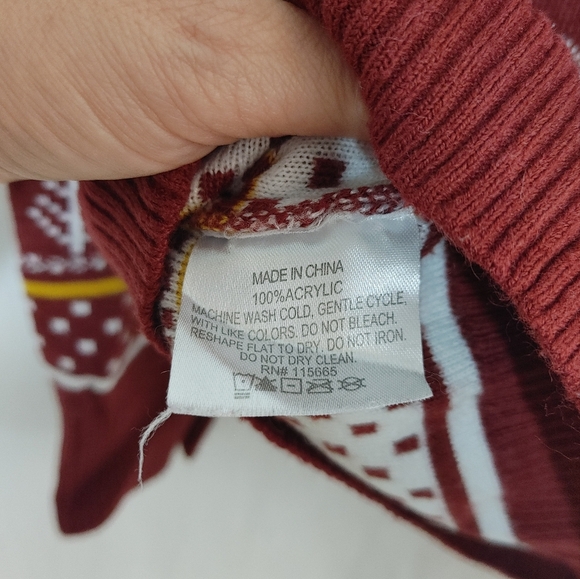 Harry Potter Box Lunch Griffindor Christmas Holiday Christmas Sweater‎ XL - Picture 8 of 8